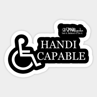 Handicapable! Sticker